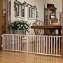 Double-Wide Walk Over Wooden Gate, 18" H x 48"-80" W