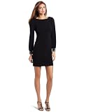Maggy London Women's Long Sleeve MJ Embellished Cuff Dress