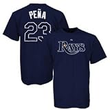 MLB Tampa Bay Devil Rays Authentic Collection Black T-Shirt