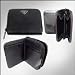 Prada M605A Saffiano Leather Ziparound Meduim Wallet