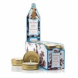 Case of 12 Travel Candle Tins, Japanese Quince Seda France
