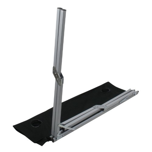 10T polyTAB Double Table camping Noir 110 x 70 x 70 cm