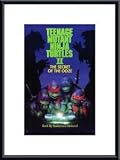 Teenage Mutant Ninja Turtles 2 by unknown 17.00X11.00 Framed with Black Metal Frame