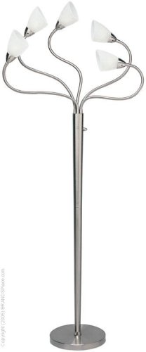 Uni II Gooseneck Floor Lamp - LS-9835PS/CRA