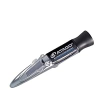 Atago 2341 MASTER-4 (alpha) Hand-Held Refractometer, Automatic Temperature Compensation, Brix 45.0 to 82.0%