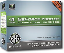 Geforce 7300GT Agp 512MB HDtv Retail