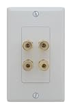 Icarus Spring Loaded Speaker Binding Posts - 4 Ports