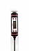 Digital Meat Thermometer, Instant Read - Electronic Digital Display Probe for Meat, Kitchen Food & Grilling BBQ Meat - E-Book Cooking Tips - Use to Make Candy or Chocolate - by Sined