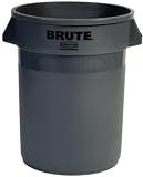 32 GAL GRY Trash Can