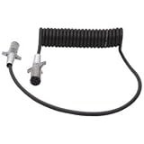 12' 7 Way (6/14-1/12) Gauge Lightduty Black Powercoil