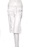 PRAYER HAUTE COUTURE Razor 101 White Shorts