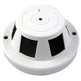 Vonnic C401W 1/3-Inch Sony CCD 480 TV Lines 3.7mm Fixed Lens Covert Smoke Detector Security Camera (White)