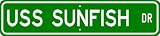 USS SUNFISH SSN 649 Street Sign - Navy