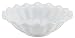 HIC Fluted Vegetable Bowl, Porcelain, 10.5" Diameter