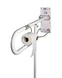 Patterson Medical Devon MKii Toilet Roll Holder for Folding Rail (Rail not included)
