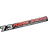 7.3L Power Stroke Intercooled Turbo Diesel Emblem Badge Nameplate for Ford Excursion... by Unknown