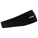 Halo Headband Sweatband Super Wide Pullover Black