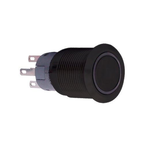 PlasmaGlow 11120 Black LED Activator Switch with Blue Light (On/Off Version)