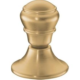 KOHLER Lift Knob Flush Actuator for Portrait and Revival and Serif Toilets, Vibrant Brushed Bronze... by KOHLER