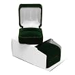 Plush Teal Velvet Box and Pad $1.35 each Item#333Tel-Tel (PRICED 1 DOZ.PER CTN.)