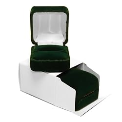 Plush Teal Velvet Box and Pad $1.35 each Item#333Tel-Tel (PRICED 1 DOZ.PER CTN.)