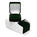 Plush Teal Velvet Box and Pad $1.35 each Item#333Tel-Tel (PRICED 1 DOZ.PER CTN.)