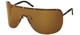 VALENTINO SUNGLASSES UNISEX AMBER BROWN VAL 1203/S SMA MQ