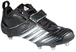 Adidas Mens RB619 Tunit Black/White/Metallic Silver Cleats