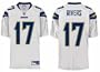 Philip Rivers San Diego Chargers #17 Authentic Reebok NFL Football Jersey - New 2007 Design (White)