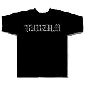 Buy Burzum - Logo T-Shirt (Black) made by var goTwisterProductImageStrings = new Object();goTwisterProductImageStrings['prodImageNotAvailTextNoColor'] = 
