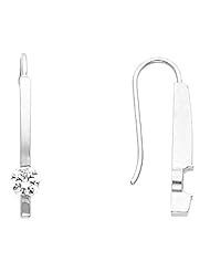 14K White Gold Diamond Earrings - 0.30 Ct. -- LIFETIME WARRANTY