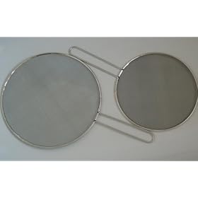 2 SPLATTER SCREEN GUARDS 28CM and 20CM