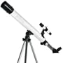 White TwinStar AstroMark 50mm 75x Refractor Telescope Kids Pak Bundle