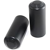 PANOVO a Pair (2pcs) Black Pgx/slx Wireless Mic Screw on Cap/cover/cup for Shure Pgx/slx Wireless Microphone System Handheld Mics