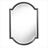 IMAGE OF Camden Cottage Arched Wall Mirror in Merlot