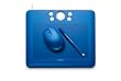 Bamboo Fun (Medium) Blue Tablet with Pen, Mouse, and Graphics Software