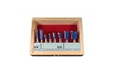Woodline USA WL-1709 8-Piece 1/4-Inch Shank Dovetail Set