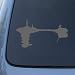 NEBULON-B MEDICAL FRIGATE - Star Wars - Vinyl Decal Sticker #A1406 | Vinyl Color: Sil...