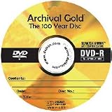 Delkin DVD-R Archival Gold Scratch Armor, 8x, 4.7 GB with plastic Case