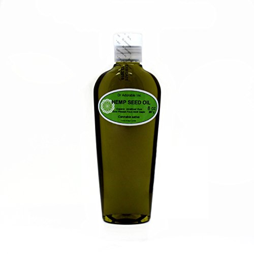 Hemp seed oil pure organic cold pressed by dr.adorable …