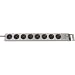 Brennenstuhl SuperSolid Sicherheits Stedoleiste (8-fach, 2,5 m) silber