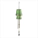 GREEN FLOWER POT GARDEN YARD WINDCHIME SOOTHING SOUNDS