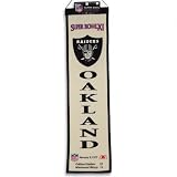 Oakland Raiders Super Bowl 11 Wool Heritage Banner