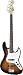 Fender Squier® Affinity Jazz Bass®, Brown Sunburst, Rosewood Fretboard