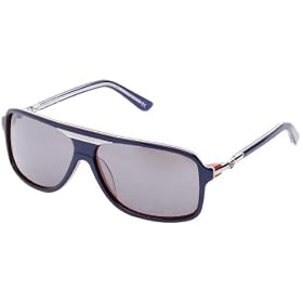 lunette vogue 2011 Von Zipper - Stache Blue Wht Red VZSU90189020 - Lunettes mixte adulte