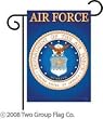 Air Force Indoor/ Outdoor Sublimation Garden Flag 13" X 18.5" 58054