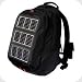 Black/Silver Voltaic Solar Panel Daypack
