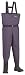 Hodgeman Waders Lakestream Lite Breathable Chest Neoprene Wadelite EVA Boots with Cleated Sole