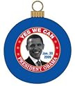 Barack Obama 44th US President Inaugural Christmas Ornament New Gift