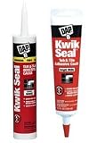 Caulking: Dap 18013 Almond KWIK SEAL Tub & Tile Adhesive Caulk 5.5 oz